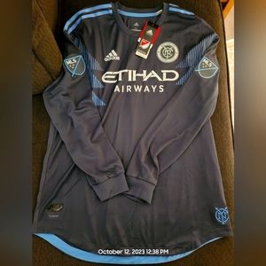 Mens Adidas XL NYCFC Jersey. NWT!